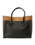 On My Side, &pound;1,800, Handbags, Black/Brown, Canvas/Leather, Back view